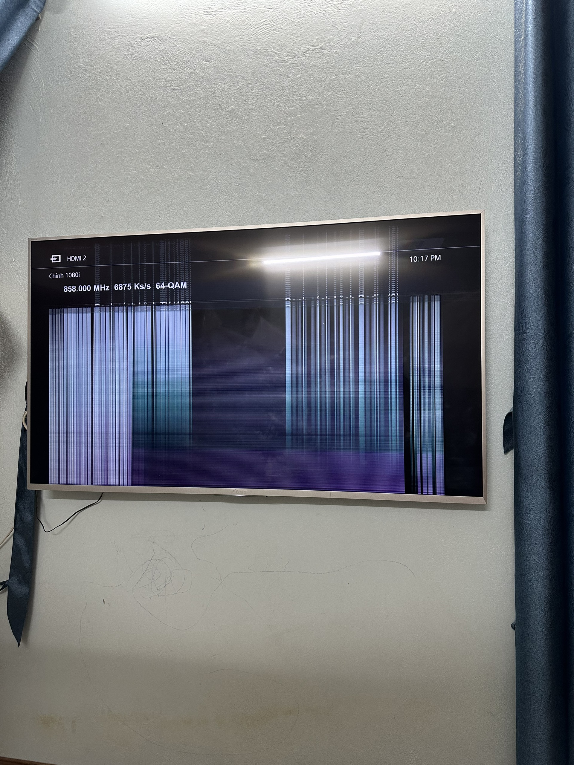 Giá Thay Màn Hình Tivi Sony 43X8000E