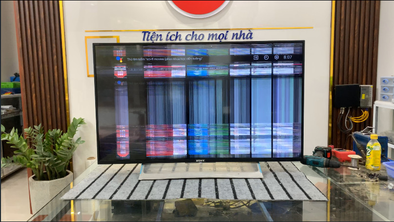 Sửa Tivi TCL Bị Sọc Màn Hình