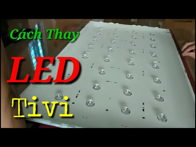 Thay Đèn LED Tivi ASHER Giá Bao Nhiêu?