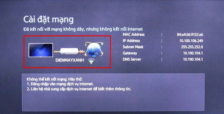 Tivi Hisense Lỗi Kết Nối WiFi