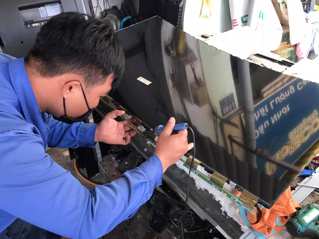 Tivi Samsung Bị Bóng Mờ Trên Màn Hình