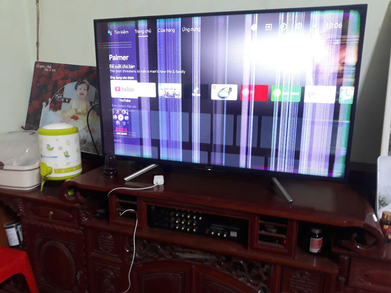 Tivi Sony Bị Sọc Màn Hình, Nhảy Hình