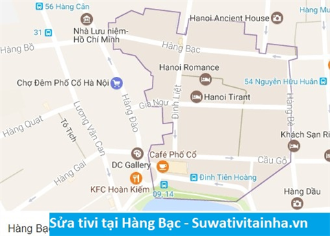 Sửa tivi tại Hàng Bạc