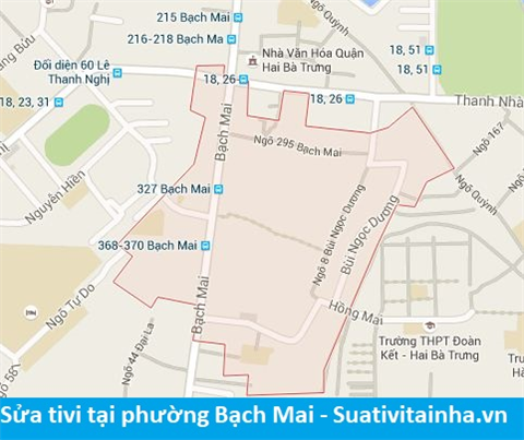 Sửa tivi tại Bạch Mai