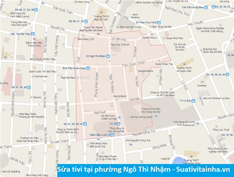 Sửa tivi tại Ngô Thì Nhậm