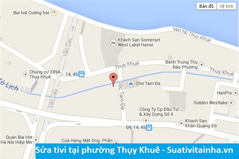 Sửa tivi tại Thuỵ Khuê