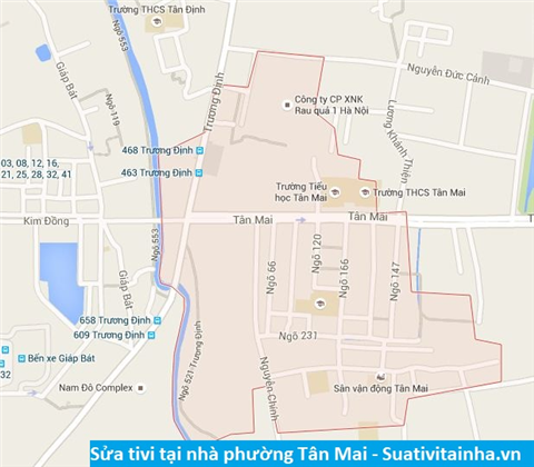 Sửa tivi tại Tân Mai