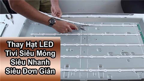 Thay Đèn LED Tivi AQUA Giá Bao Nhiêu?