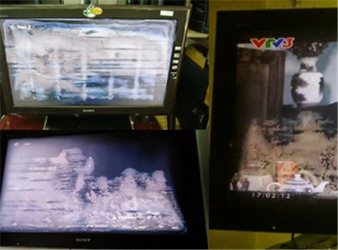 Tivi Bị Rộp Màn Hình