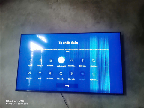 TIVI SAMSUNG BỊ SỌC DỌC MÀN HÌNH