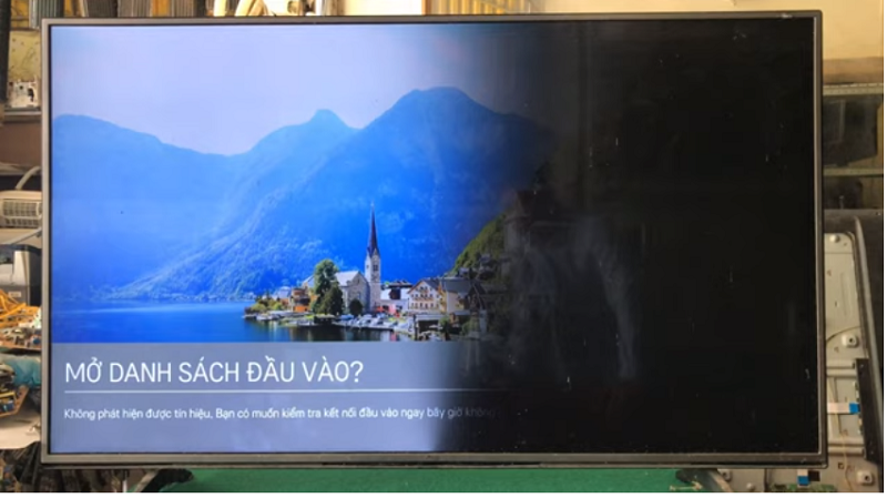 Thay đèn led tivi xiaomi