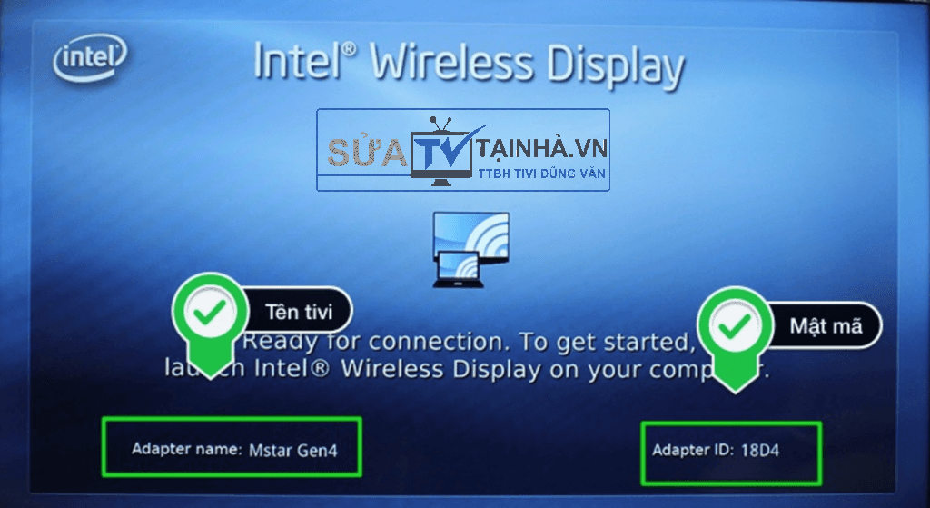 Bạn bật Wifi Display trên tivi