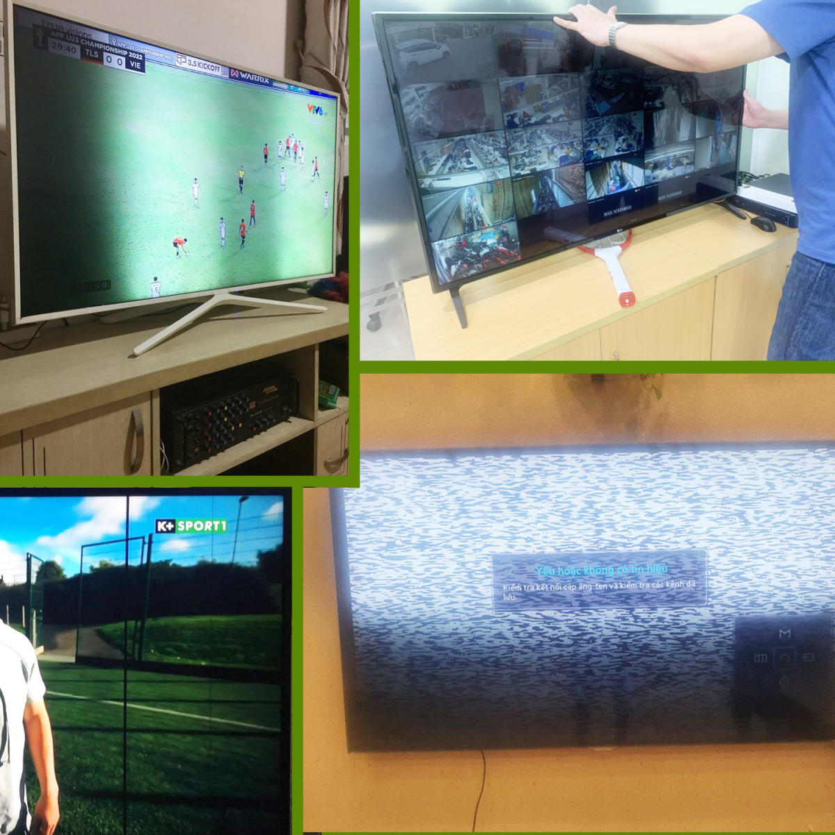 màn hình tivi samsung bị tối 1 bên