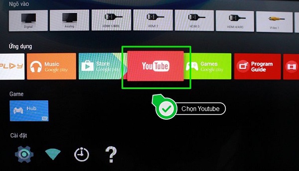 Sửa tivi sony không vào được Youtube ngay tại nhà Sửa tivi sony không vào được Youtube ngay tại nhà