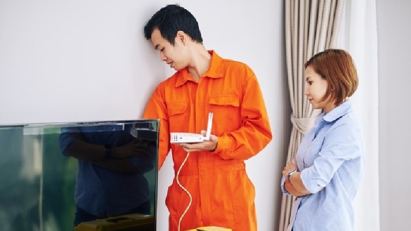Tivi Xiaomi bị sét đánh không lên nguồn